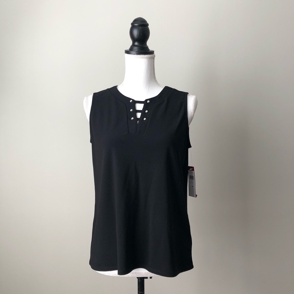 LOVE SCARLETT | Black Sleeveless Blouse Sz MP